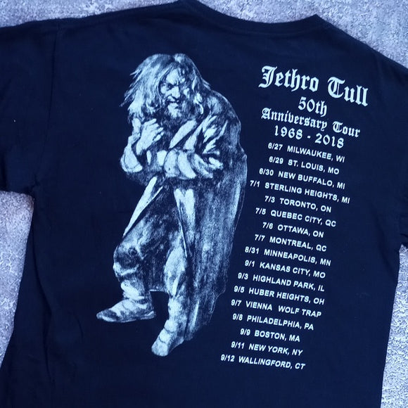 Jethro Tull 50th Anniversary Tour North American 2018 Ian Anderson T-Shirt