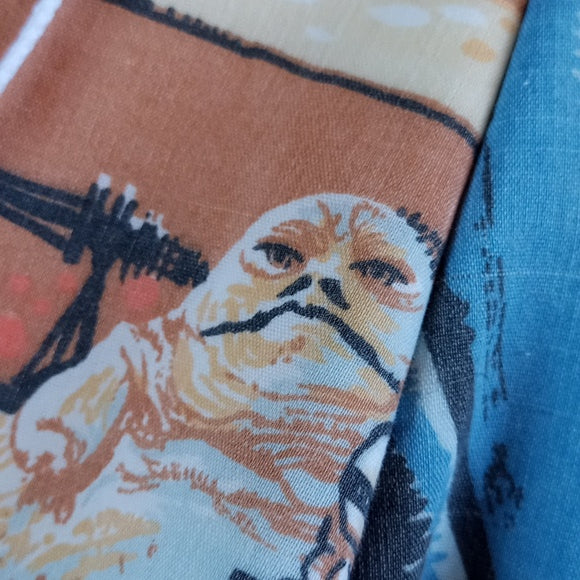 Vintage 1983 STAR WARS Return Of The Jedi Reworked Benny Shorts UNISEX