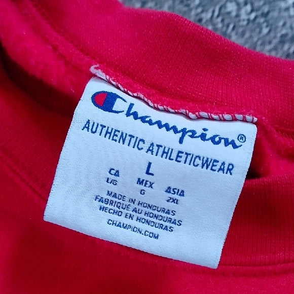 Champion Ohio State Buckeyes Red Crewneck Sweater