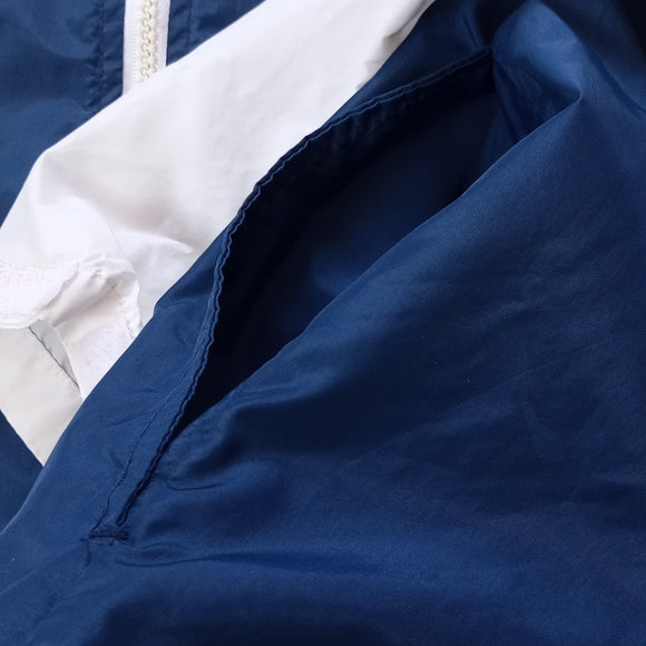 VINTAGE 80s Nike Blue/White Windbreaker UNISEX