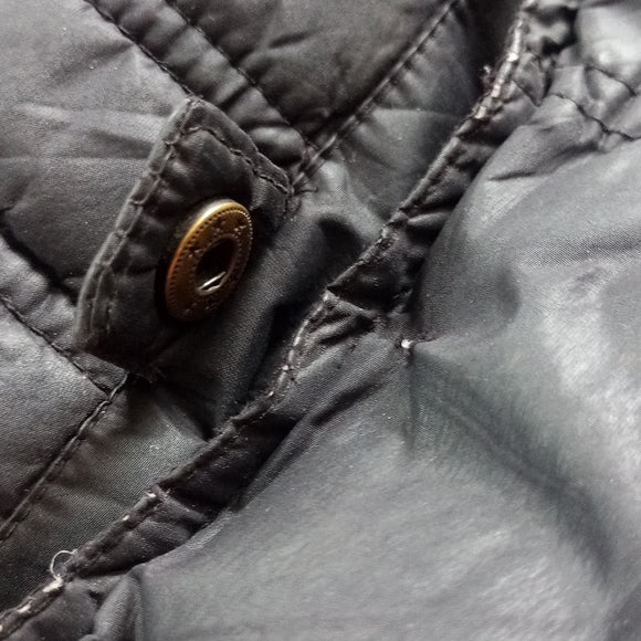 Vintage 90s Adidas Black Essential Puffer Jacket UNISEX