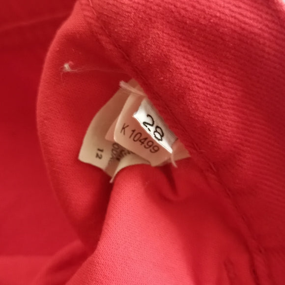 VALENTINO Red Denim Jeans Unisex