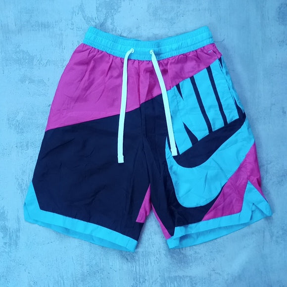 Vintage Remake NIKE Big Logo Pattern Dry Fit Shorts