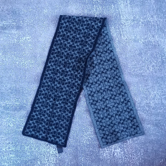 COACH C Pattern Wool Scarf
