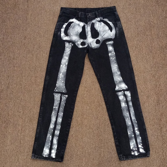 Vintage Custom Bones Denim Jeans
