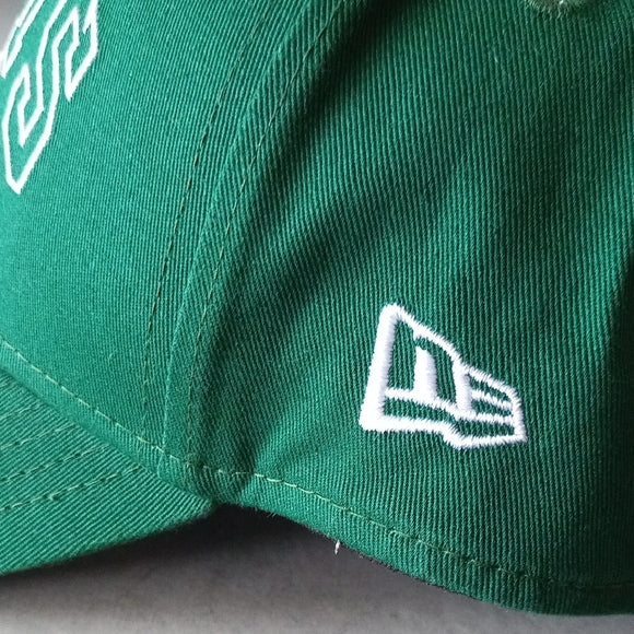 NWOT New York Jets New Era Outline 9FORTY Snapback Hat - Green