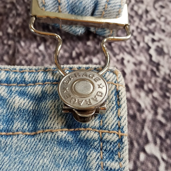 Garage Denim Overalls Ripped Style