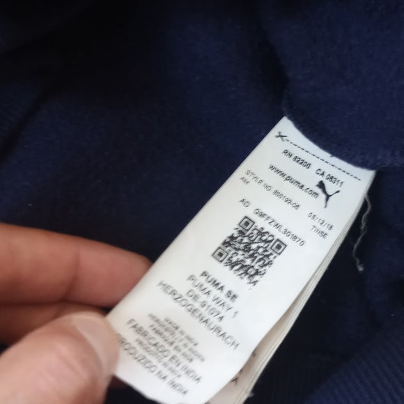 PUMA Way 1 Blue Essential Hoodie Sweater