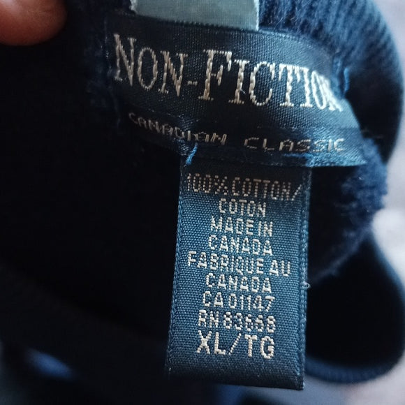 Vintage 90s Blank Essential Non-Fiction Crewneck Sweater