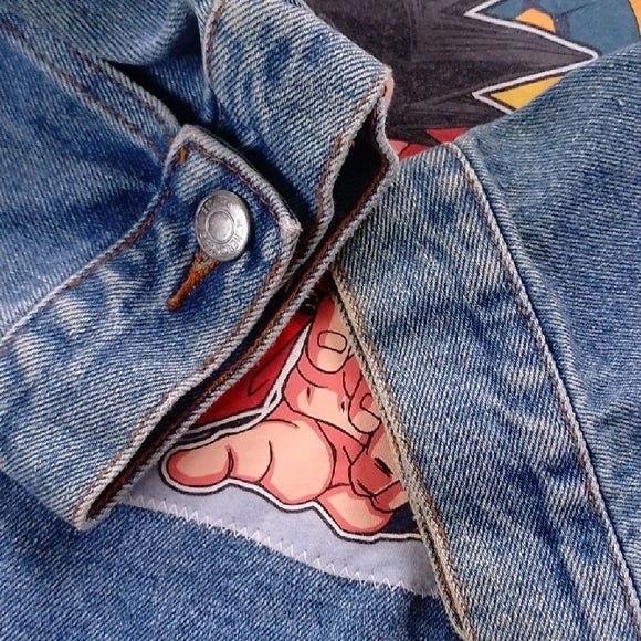 Vintage REWORKED DRAGON BALL Z CHEROKEE GOKU UPCYCLE