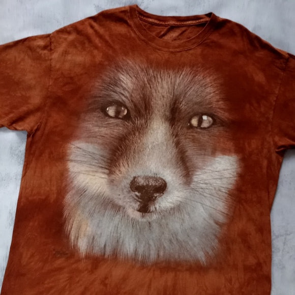 2013 The Mountain Fox Big Print Tie Dye T-Shirt