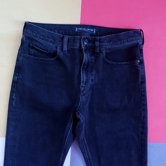 Everlane Uniform 30x30 The Slim Jean Slim Fit Denim Jeans RN#139393