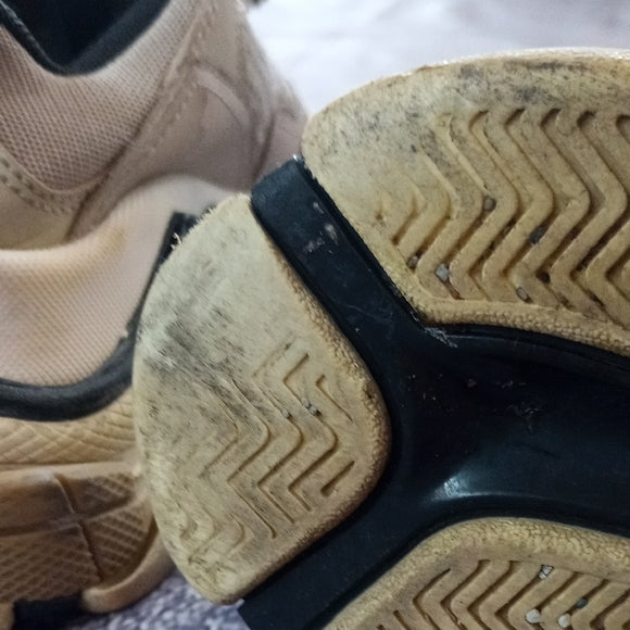 Balenciaga Beige and Black Sneakers TRIPLE S