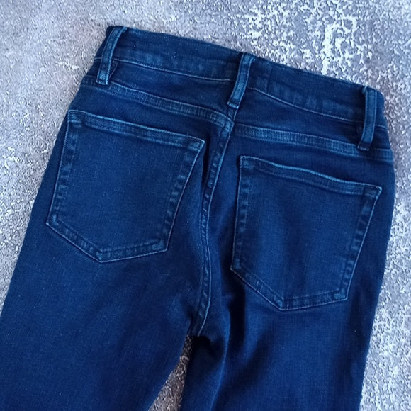 FRAME Le High Skinny Denim Jeans STYLE# LHSK793 ONYX INDIGO