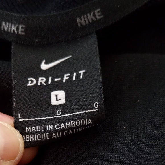 Nike Black Hoodie Jacket DRYFIT