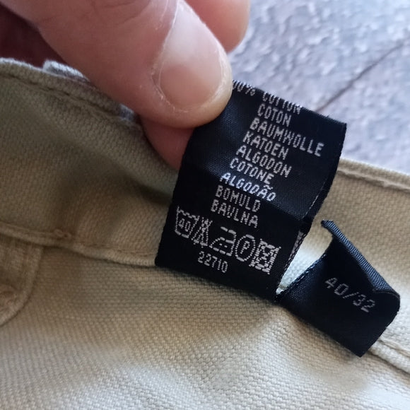 Carhartt-style, utilitarian double-knee workwear Cargo Pocket Jeans
