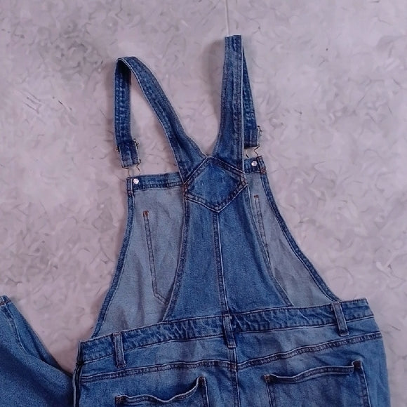 Stylish Modern Denim Overalls Workwear REFUGE