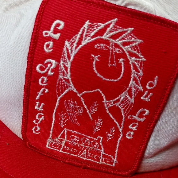 Red and White Kids Cap