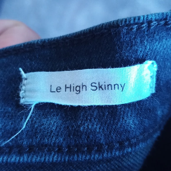 FRAME Le High Skinny Denim Jeans STYLE# LHSK793 ONYX INDIGO