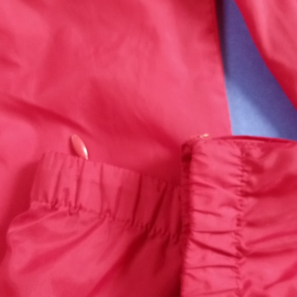 Vintage 90s Adidas Red Essential Slash Pants with Pockets