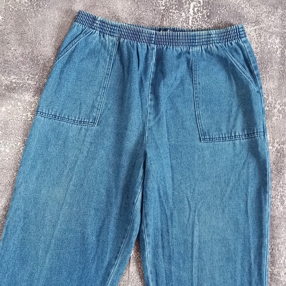 Vintage Mom Denim Blue Jeans