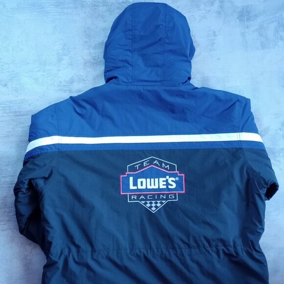 Jimmie Johnson #43 Lowe's Team Racing Embroidered Winter Jacket Chase Authentics
