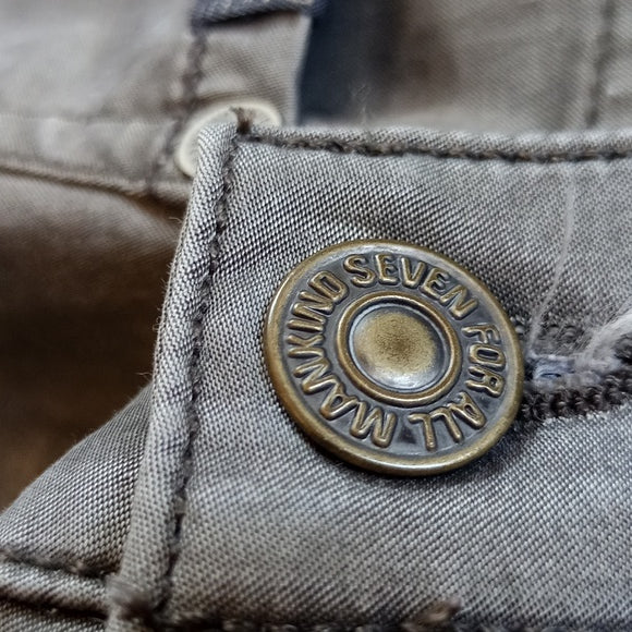 7 For All Mankind the Skinny Denim Jeans AU015027A brown