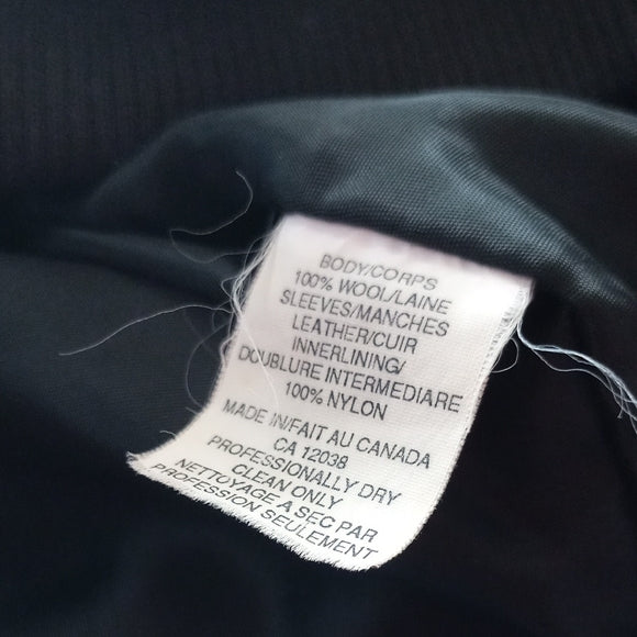 Vintage 80s 90s Phantom of the Opera Black Jacket Canadian National Tour Jacket