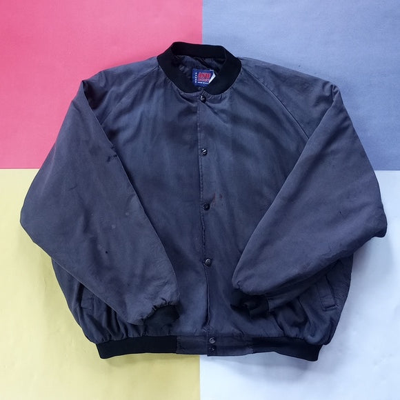 Vintage Distressed Hotrod Automotive Technology graphic Button-Up Jacket