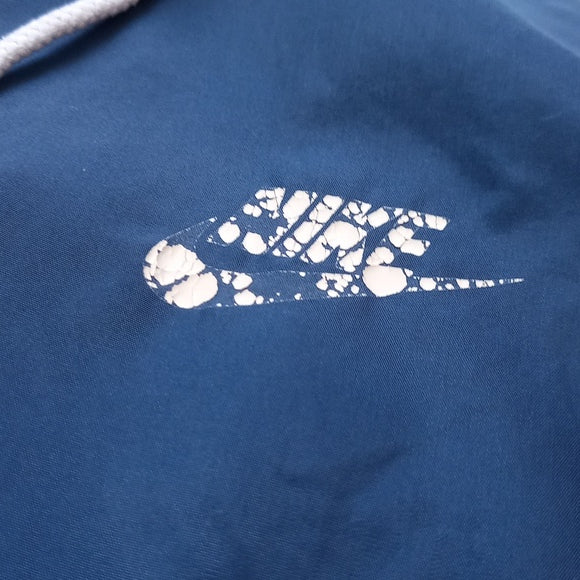 VINTAGE 80s Nike Blue/White Windbreaker UNISEX