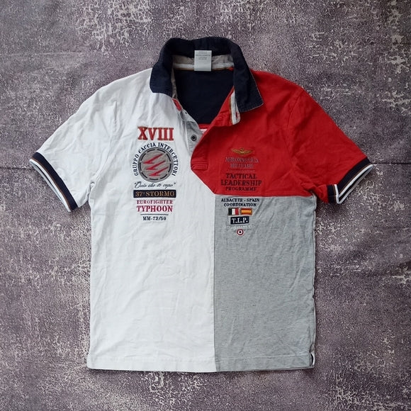 AERONAUTICA MILITARE Men's Multicolor Polo Shirt