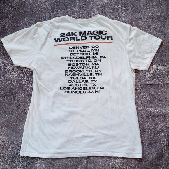 BRUNO MARS 24K MAGIC WORLD TOUR T-SHIRT