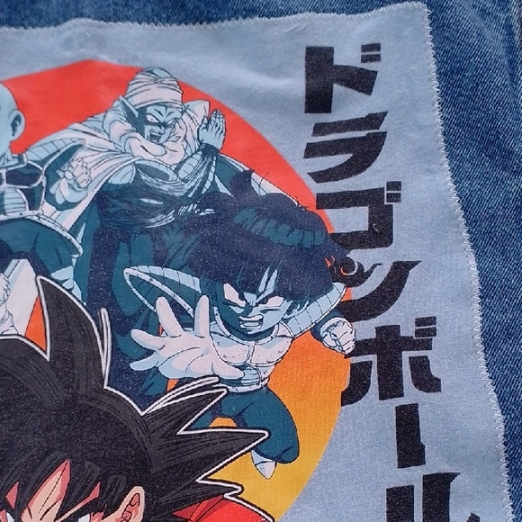 Vintage REWORKED DRAGON BALL Z CHEROKEE GOKU UPCYCLE