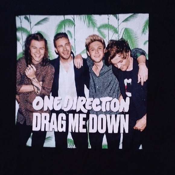 One Direction Drag Me Down Album Black Graphic T-Shirt