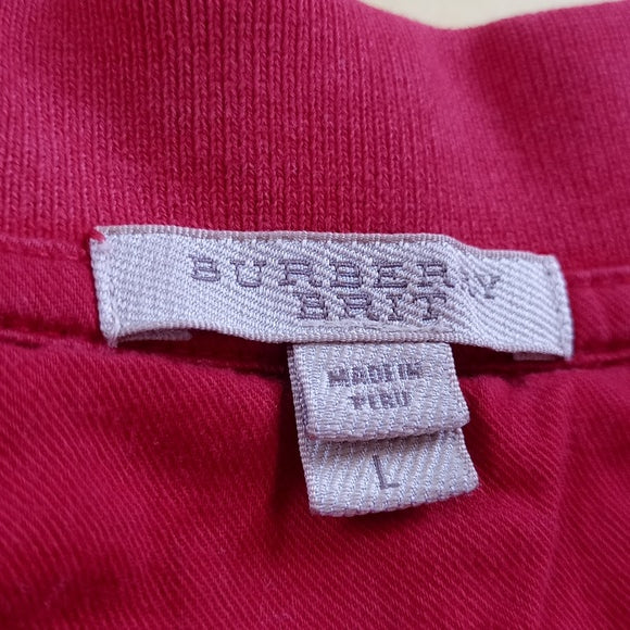 Burberry Brit Red Polo Shirt