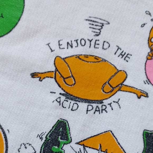 Vintage 90s AU COTON I Enjoyed The Acid Party Sweat Pants UNISEX