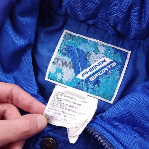 Vintage PHENIX Snowmobile Winter Two Piece Jacket & snow Pants