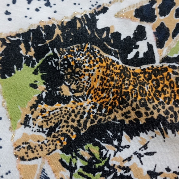 Vintage 90s Big Cats Tiger Leopard Cheetah Single Stitch T-Shirt UNISEX