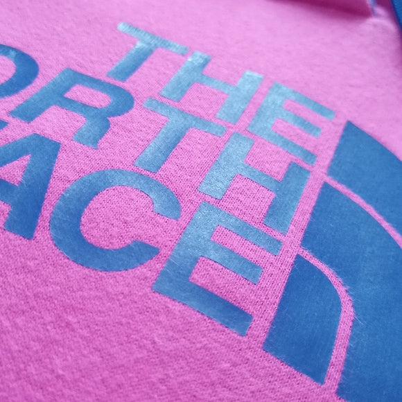 The North Face Pink/blue Women's Hoodie Sweater