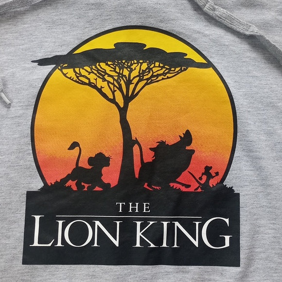 Disney Lion King Crop Top Hooded Sweater