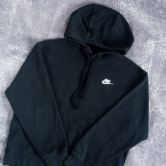 NIKE Black Essential Hoodie Y2K