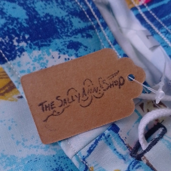 “1977 Star Wars Patchwork Shorts – Featuring Darth Vader, Leia, and More | Boom