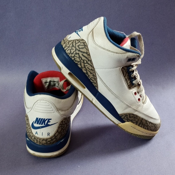 2016 Air Jordan 3 Retro OG BG 'True Blue' 2016 Nike 854261-106
