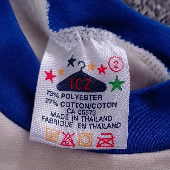 VINTAGE Blue and Cream Bears Sweatshirt