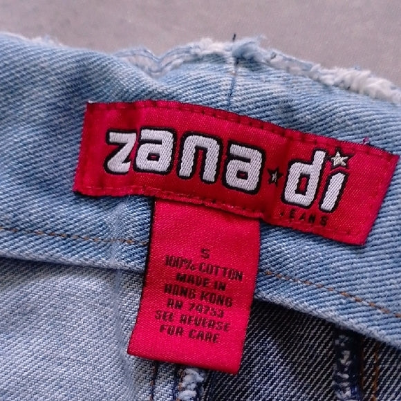 Vintage 90s Zana di Patchwork Denim Jeans