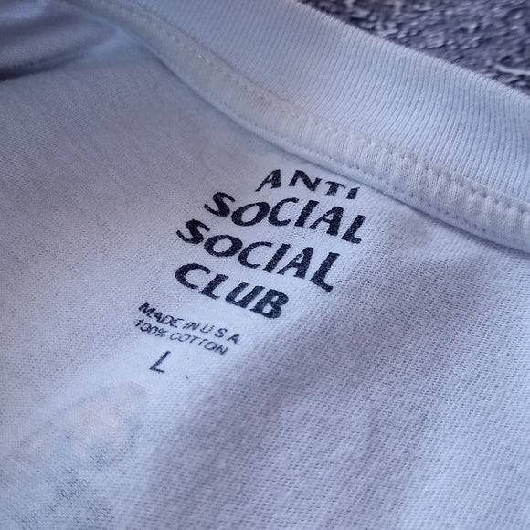 ANTI SOCIAL SOCIAL CLUB CHERRY BLOSSOM TEE WHITE Crop top