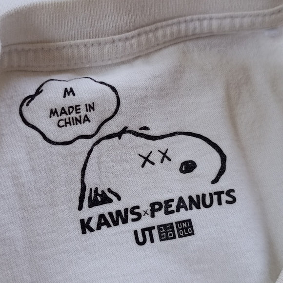 Snoopy Uniqlo Kaws X Peanuts UT Graphic T-Shirt Single Stitch Unisex