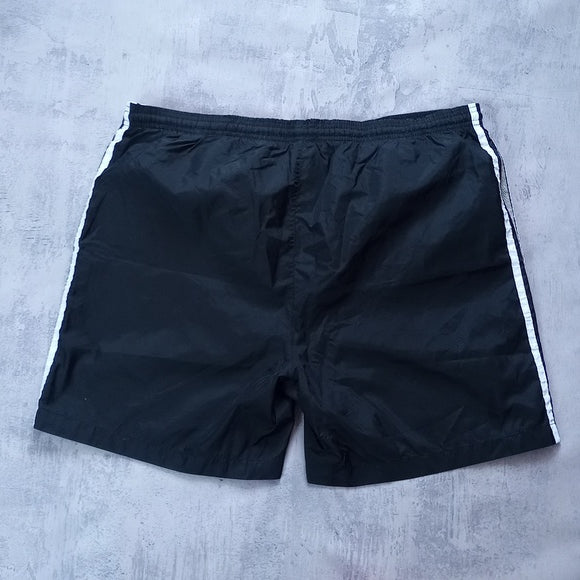 Vintage 90s ADIDAS Black/White Essential Shorts