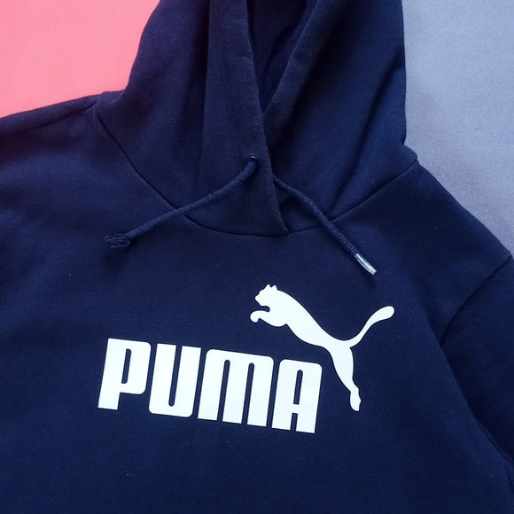 PUMA Way 1 Blue Essential Hoodie Sweater
