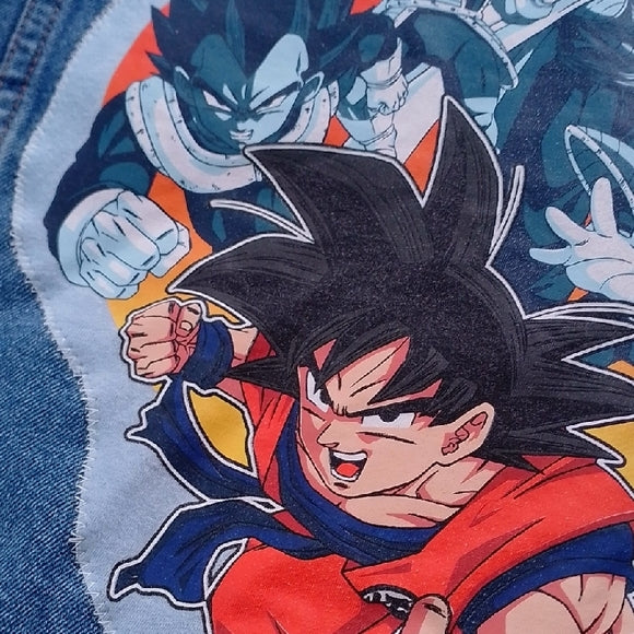Vintage REWORKED DRAGON BALL Z CHEROKEE GOKU UPCYCLE